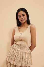 Майка L-TS-4056 D.BEIGE