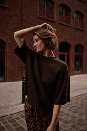 Футболка Z-TS-4815 D.BROWN