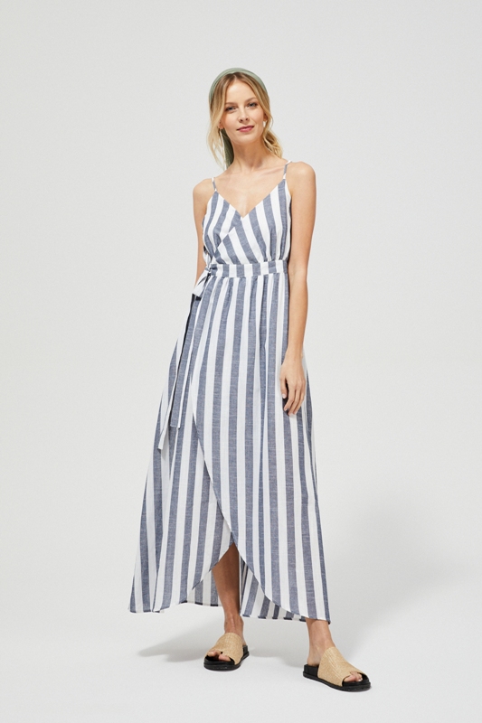 летнее платье на запах