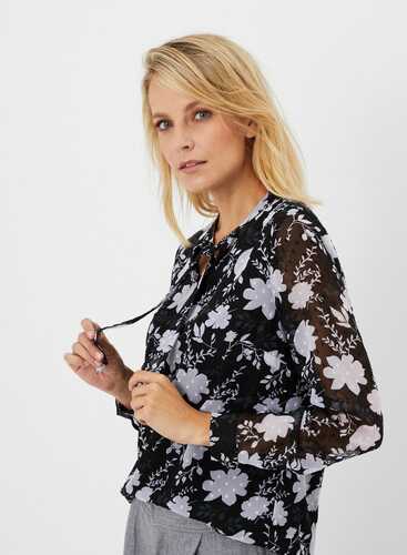 Блузка Z-KO-3641 BLACK