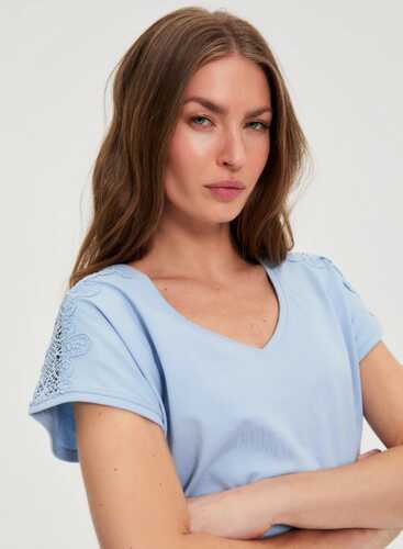 Футболка L-TS-4929 L.BLUE