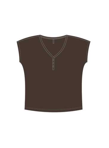 Футболка L-TS-4977 D.BROWN