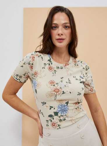 Футболка L-TS-4095 OFF WHITE