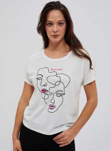 Футболка L-TS-4047 OFF WHITE