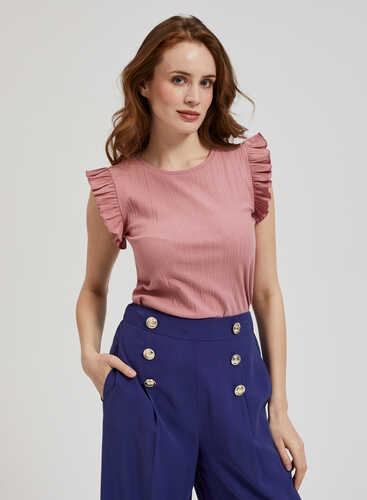 Футболка L-TS-4388 DUSTY PINK