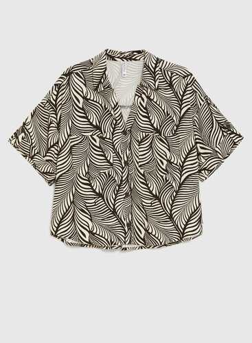 Блузка L-KO-4947 D.BROWN