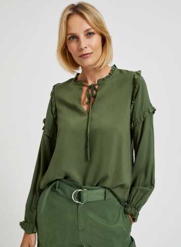 Блузка L-KO-4309 KHAKI