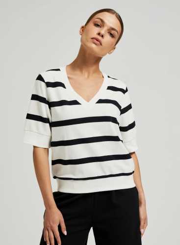 Кофта Z-BL-4510 BLACK_OFF WHITE