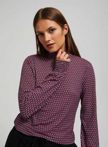 Футболка довгий рукав Z-TS-4221 FUCHSIA