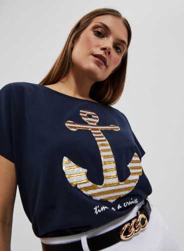 Футболка L-TS-4081 NAVY