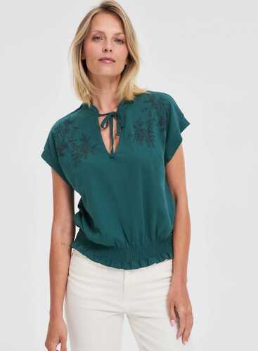 Футболка L-TS-4653 D.GREEN