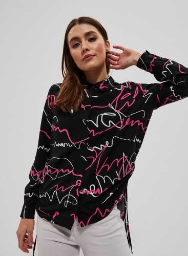 Блузка L-KO-3710 BLACK