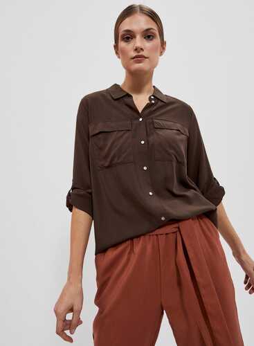 Блузка L-KO-4026 D.OAK