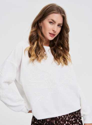 Кофта Z-BL-4817 OFF WHITE