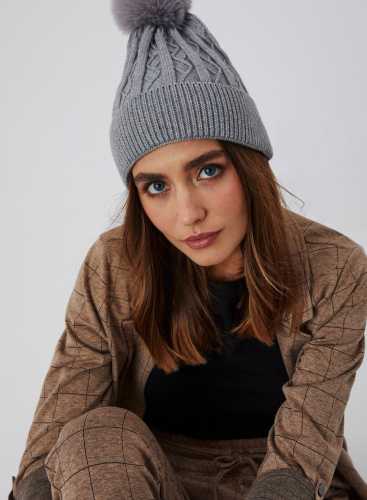 Шапка Z-CZ-3603 GREY MEL