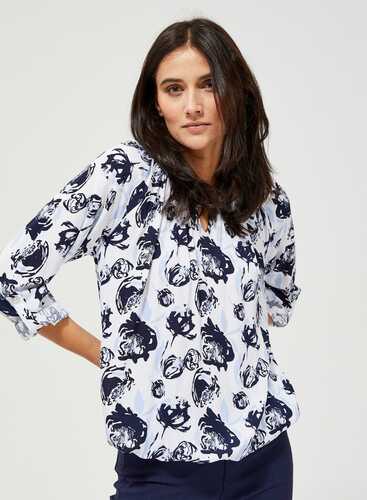 Блузка L-KO-3418 L.BLUE