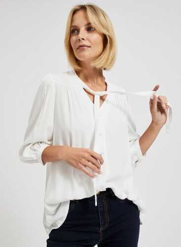 Блузка L-KO-4319 OFF WHITE