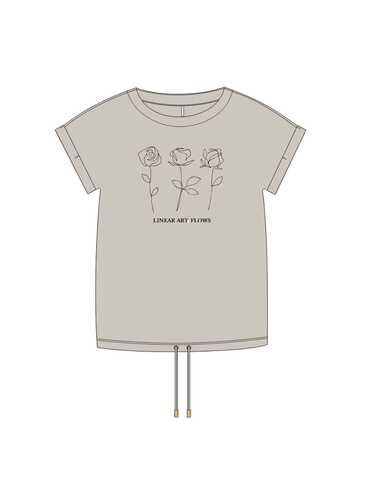 Футболка L-TS-4973 L.BEIGE