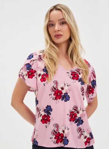 Блузка L-KO-4622 PINK