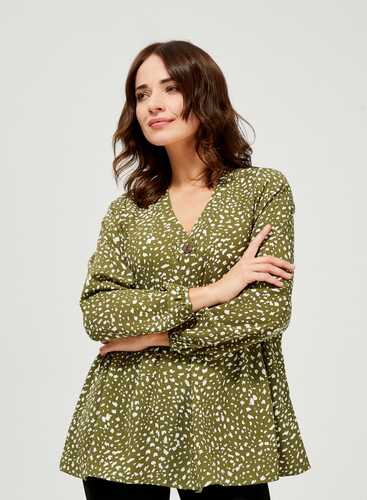 Блузка L-KO-3416 OLIVE