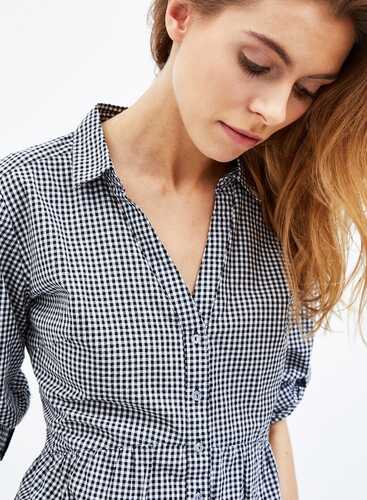 Блузка L-KO-2506 WHITE_BLACK