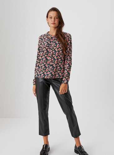 Блузка Z-KO-3629 D.GREEN