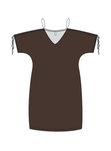 Сукня L-SU-4958 D.BROWN