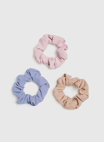 Резинка для волосся 3 шт L-FR-4606 L.PINK