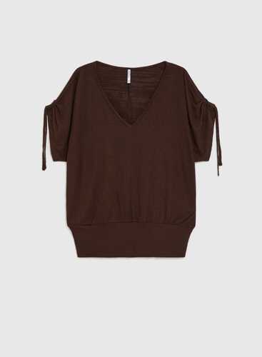 Футболка L-TS-4980 D.BROWN