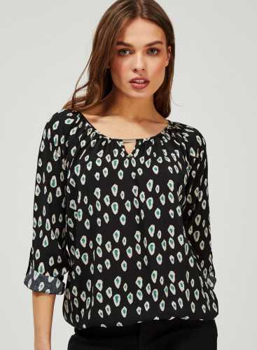 Блузка L-KO-3418 BLACK