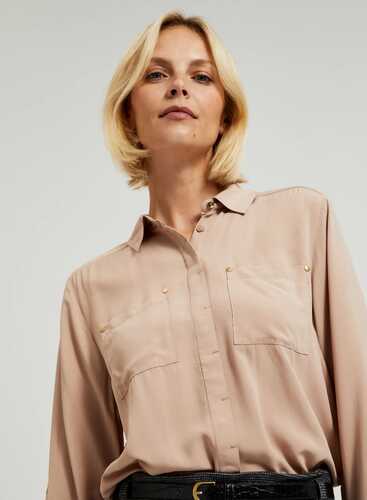 Блузка Z-KO-4516 L.BROWN