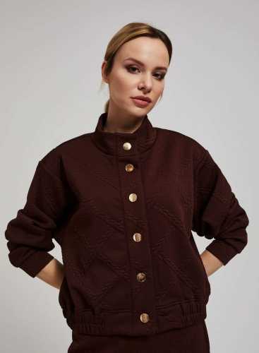 Кофта Z-BL-4201 BROWN