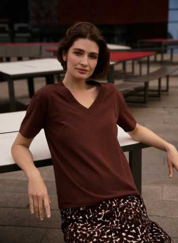 Футболка Z-TS-4801 BROWN