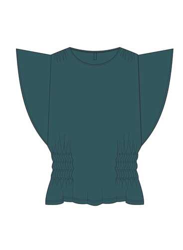 Футболка L-TS-4651 D.GREEN