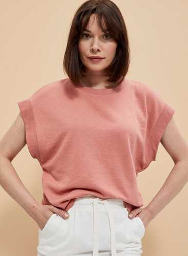 Кофта L-BL-3700 TERRA COTTA