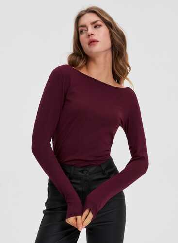 Лонгслів Z-TS-4803 BURGUNDY