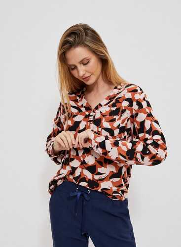 Блузка Z-KO-3905 BROWN