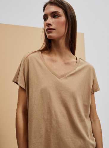 Футболка L-TS-4048 D.BEIGE