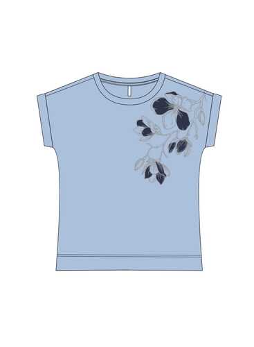 Футболка L-TS-4940 L.BLUE