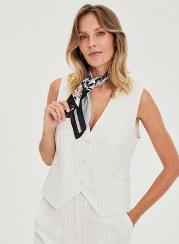 Жилет L-KA-4916 OFF WHITE