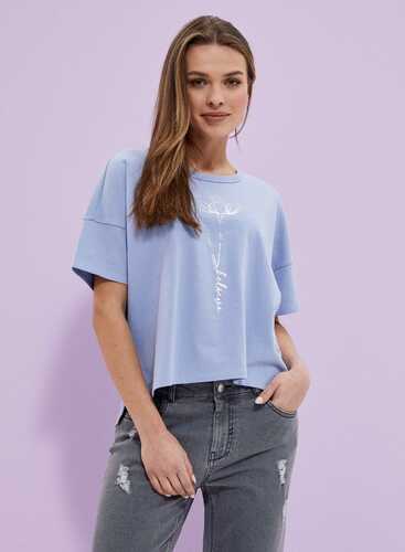 Кофта L-BL-3719 D.BLUE