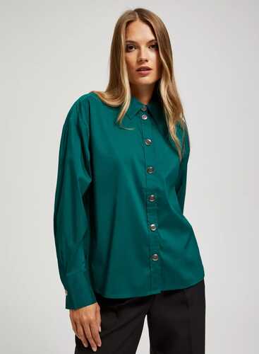 Блузка Z-KO-4232 D.GREEN