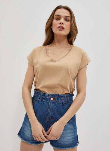 Футболка L-TS-4032 D.BEIGE