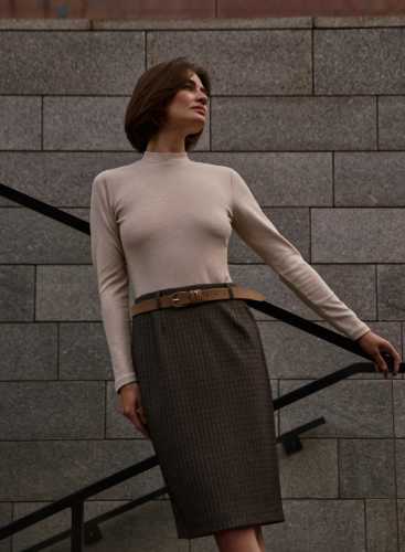 Спідниця Z-SC-4807 BEIGE