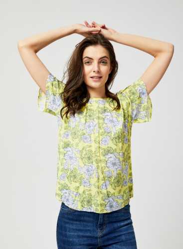 Блузка L-KO-2819 YELLOW