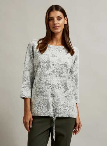 Кофта Z-BL-4508 BLACK_WHITE