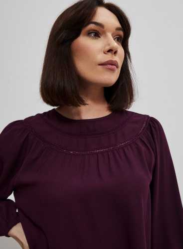Блузка Z-KO-3930 BURGUNDY