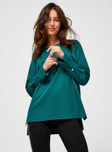 Блузка Z-KO-2745 D.GREEN