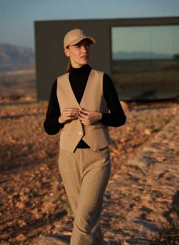 Жилетка Z-KA-4503 L.BROWN