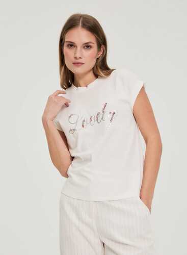 Футболка L-TS-4931 OFF WHITE